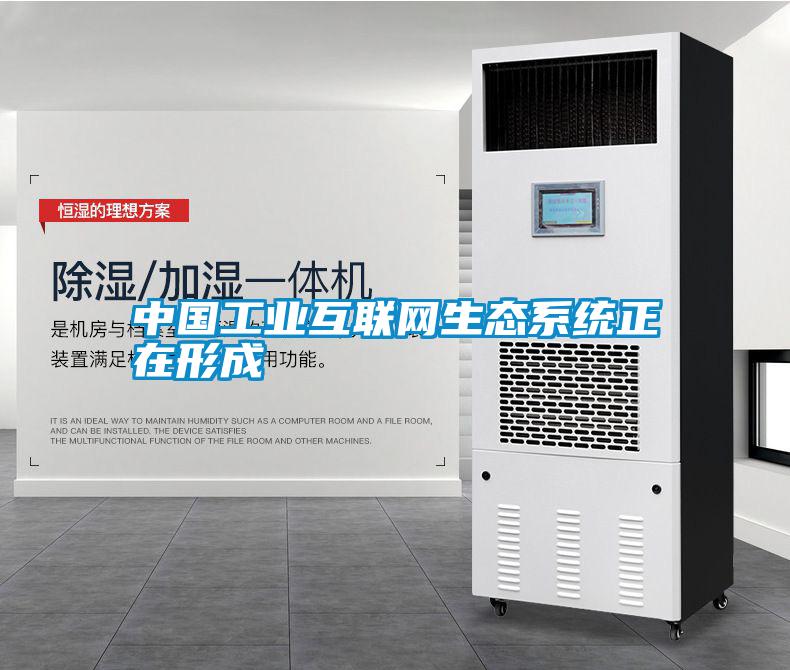 中國工業互聯網生態系統正在形成