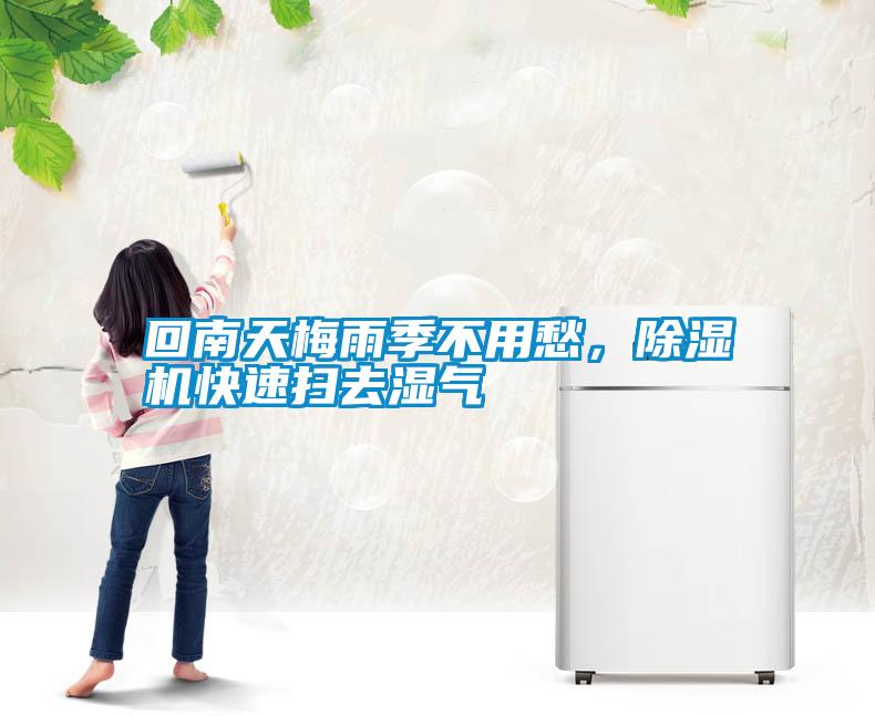 回南天梅雨季不用愁，除濕機快速掃去濕氣