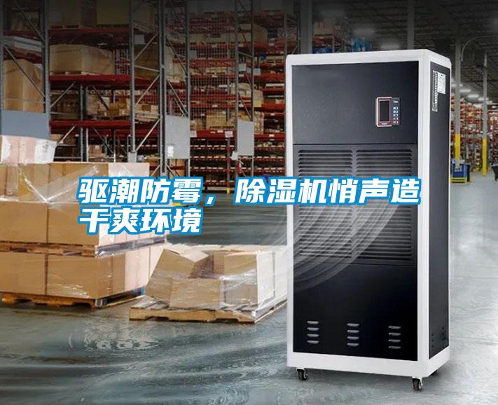 驅潮防霉，除濕機悄聲造干爽環境