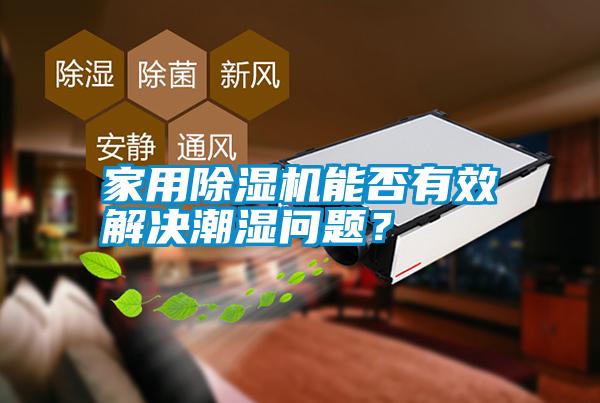 家用除濕機能否有效解決潮濕問題？