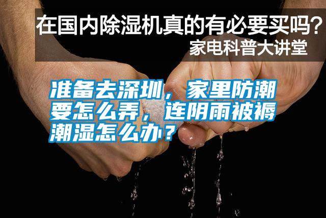 準備去深圳，家里防潮要怎么弄，連陰雨被褥潮濕怎么辦？