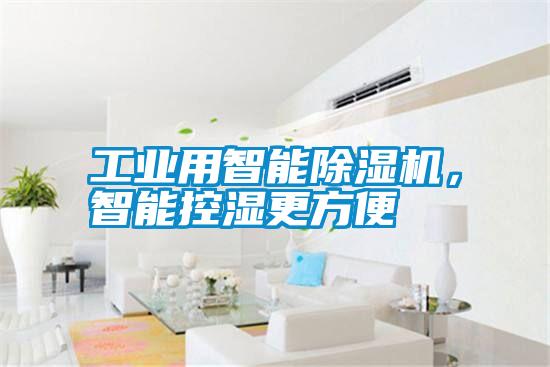 工業用智能除濕機，智能控濕更方便