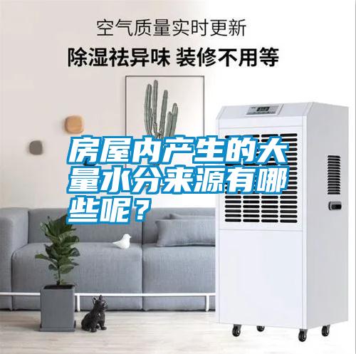 房屋內產生的大量水分來源有哪些呢？