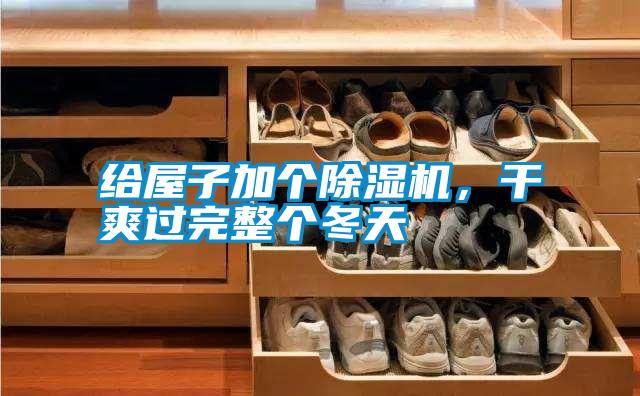 給屋子加個除濕機，干爽過完整個冬天