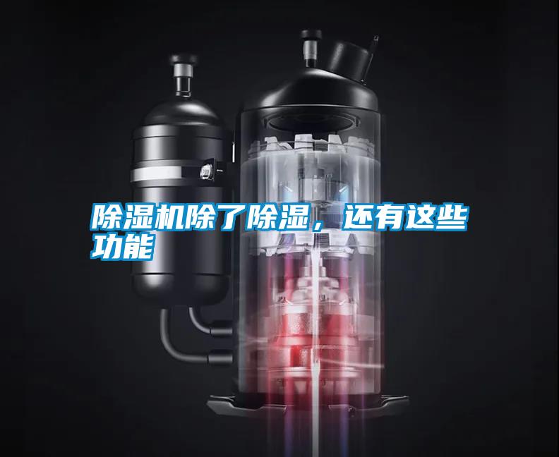 除濕機除了除濕，還有這些功能