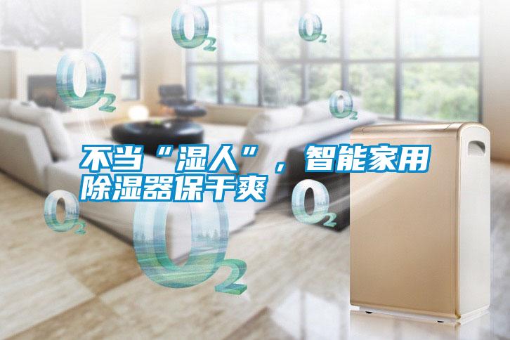 不當“濕人”，智能家用除濕器保干爽