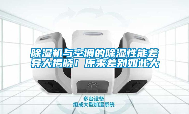 除濕機與空調的除濕性能差異大揭曉！原來差別如此大