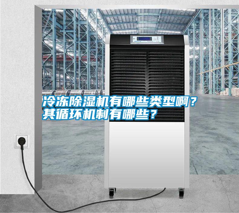 冷凍除濕機有哪些類型??？其循環機制有哪些？