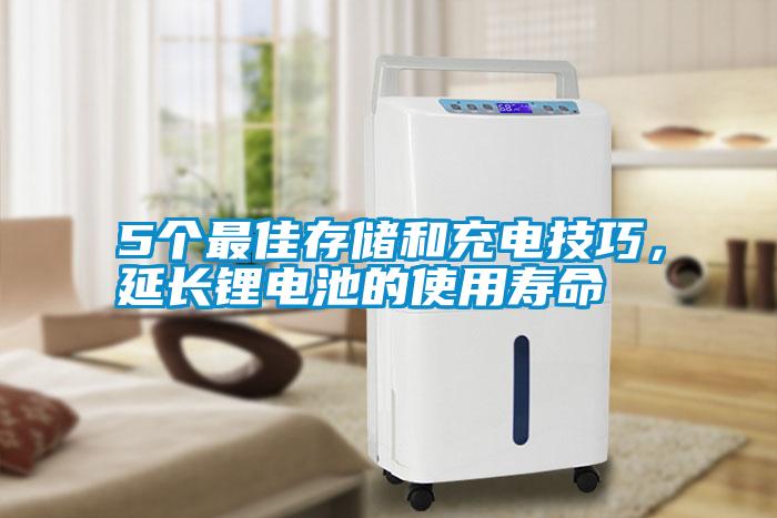 5個最佳存儲和充電技巧，延長鋰電池的使用壽命