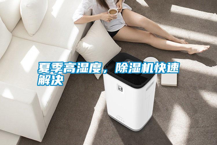 夏季高濕度，除濕機快速解決