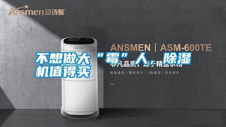 不想做大“霉”人，除濕機值得買
