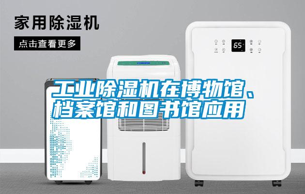 工業除濕機在博物館、檔案館和圖書館應用