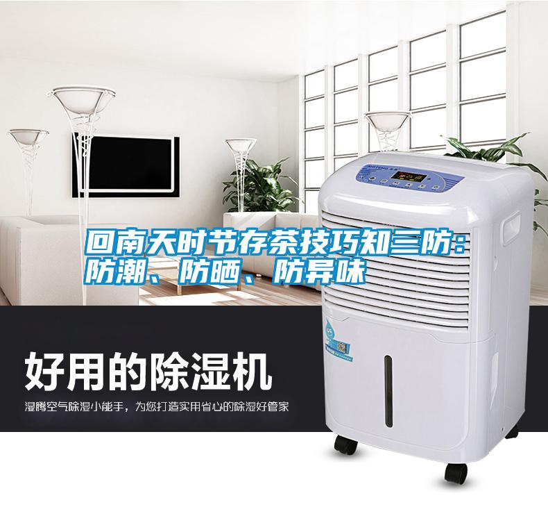 回南天時節存茶技巧知三防：防潮、防曬、防異味