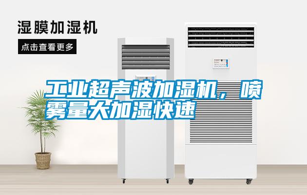 工業超聲波加濕機，噴霧量大加濕快速