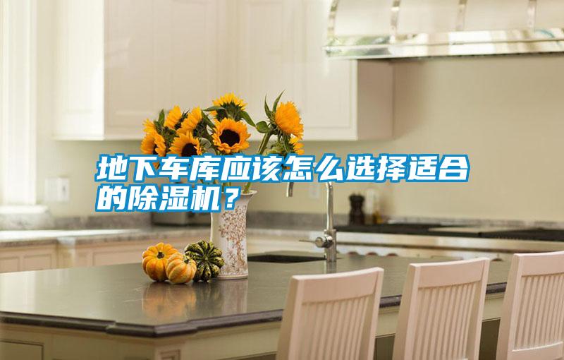 地下車庫應該怎么選擇適合的除濕機？