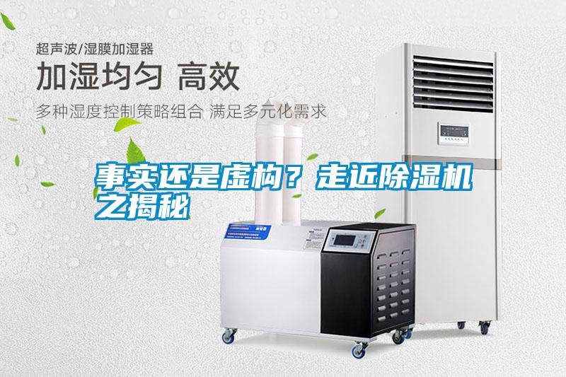 事實還是虛構？走近除濕機之揭秘