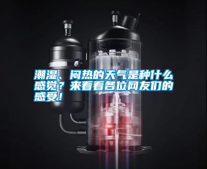 潮濕、悶熱的天氣是種什么感覺？來看看各位網友們的感受！