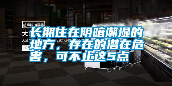長期住在陰暗潮濕的地方，存在的潛在危害，可不止這5點
