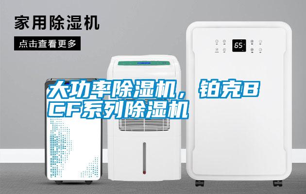 大功率除濕機，鉑克BCF系列除濕機