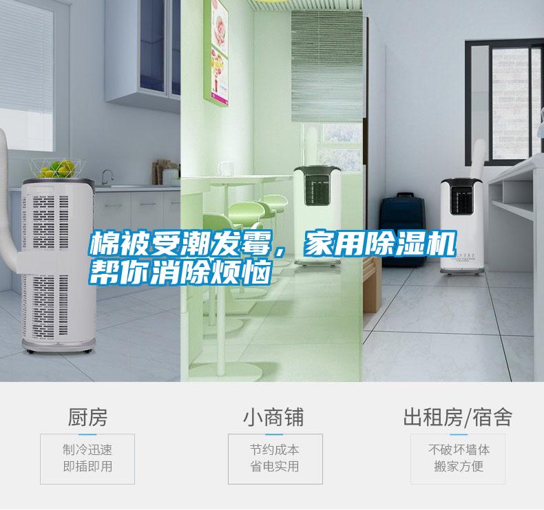 棉被受潮發霉，家用除濕機幫你消除煩惱
