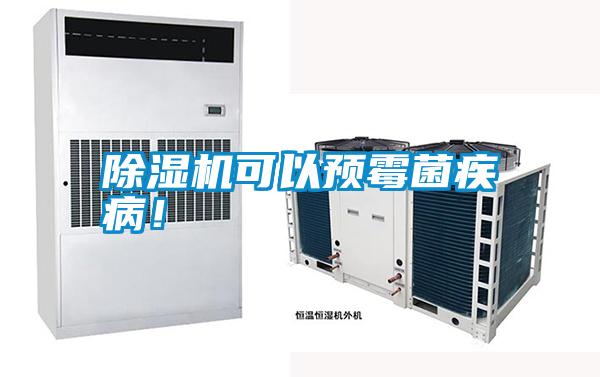 除濕機可以預霉菌疾??！