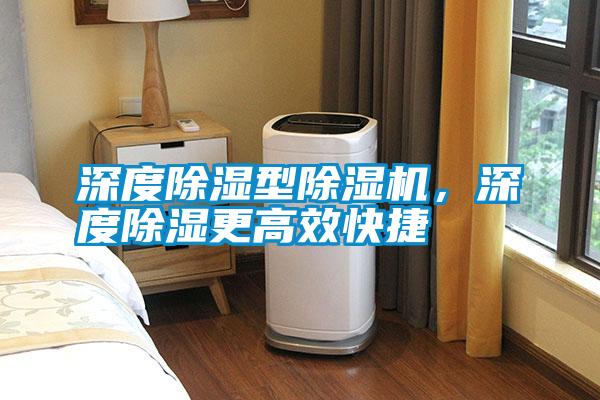 深度除濕型除濕機，深度除濕更高效快捷