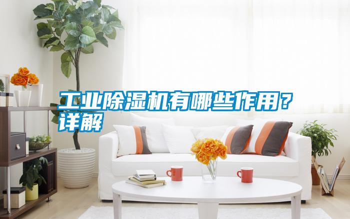 工業除濕機有哪些作用？詳解