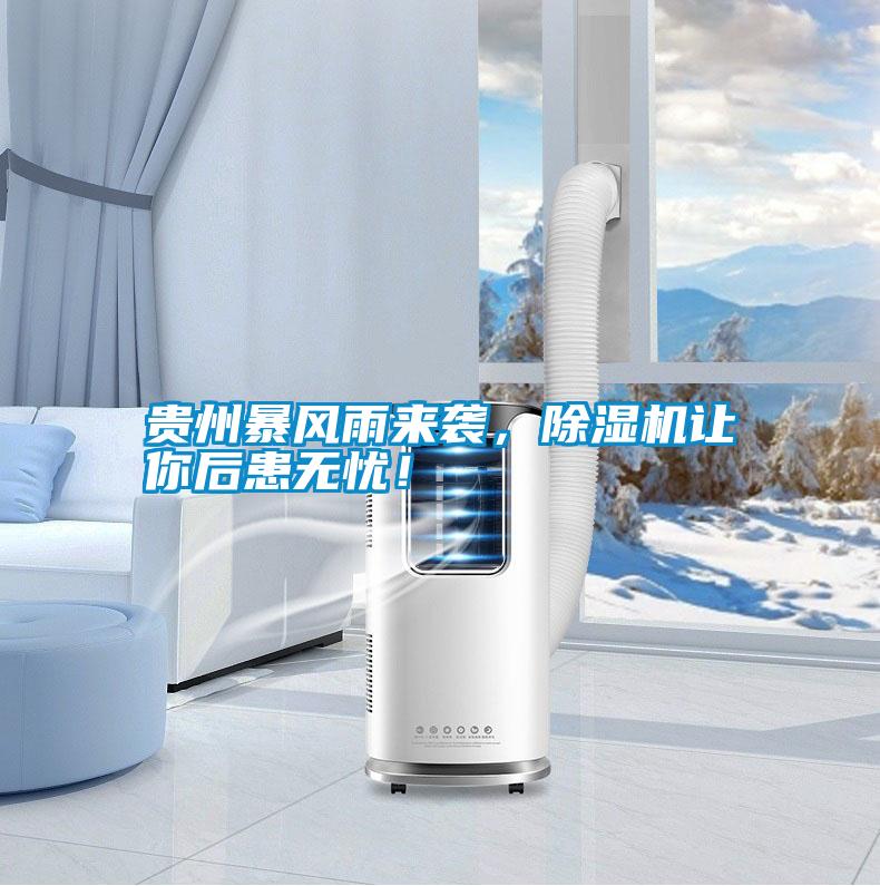 貴州暴風雨來襲，除濕機讓你后患無憂！
