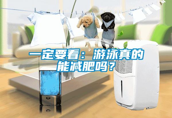 一定要看：游泳真的能減肥嗎？