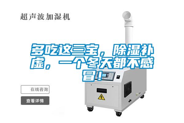 多吃這三寶，除濕補虛，一個冬天都不感冒！