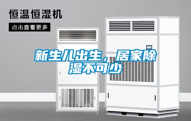 新生兒出生，居家除濕不可少