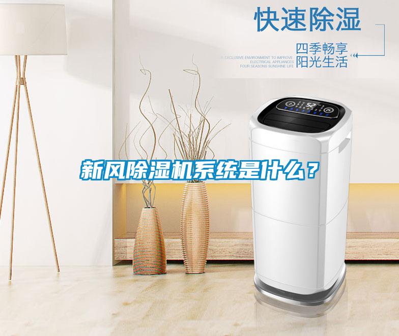 新風除濕機系統是什么？