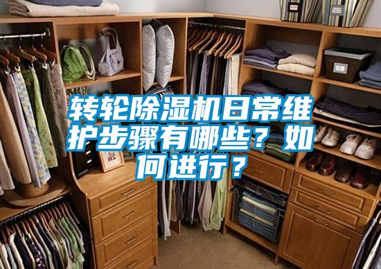 轉輪除濕機日常維護步驟有哪些？如何進行？