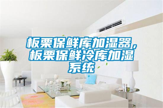 板栗保鮮庫加濕器，板栗保鮮冷庫加濕系統