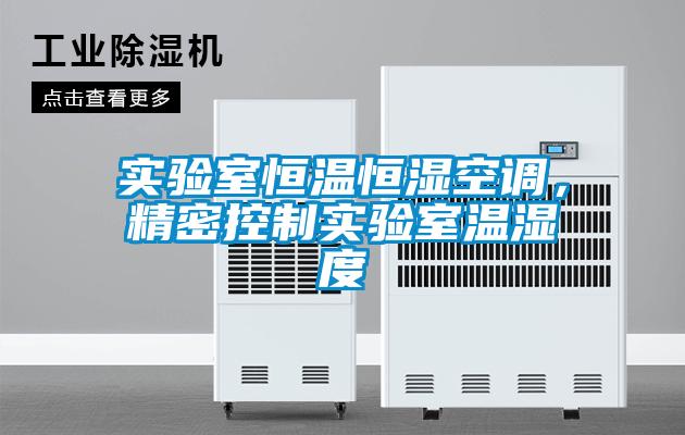 實驗室恒溫恒濕空調，精密控制實驗室溫濕度