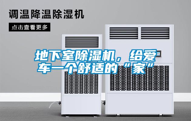 地下室除濕機，給愛車一個舒適的“家”