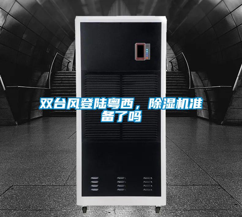 雙臺風登陸粵西，除濕機準備了嗎