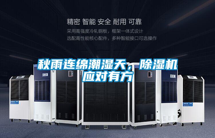 秋雨連綿潮濕天，除濕機應對有方