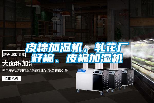 皮棉加濕機，軋花廠籽棉、皮棉加濕機
