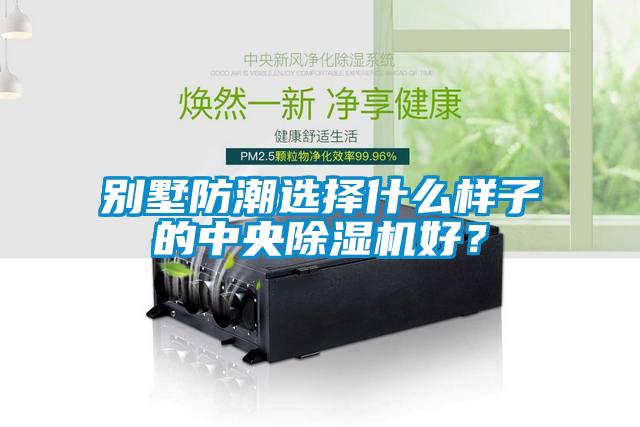別墅防潮選擇什么樣子的中央除濕機好？