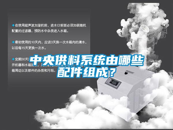 中央供料系統由哪些配件組成？