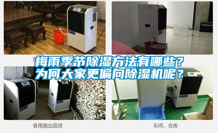 梅雨季節除濕方法有哪些？為何大家更偏向除濕機呢？