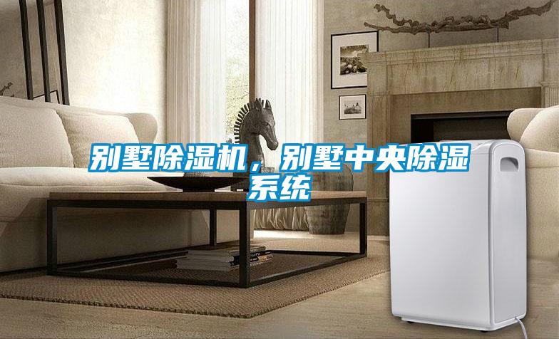 別墅除濕機，別墅中央除濕系統