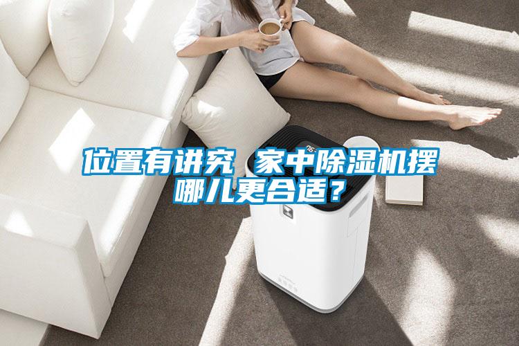 位置有講究 家中除濕機擺哪兒更合適？