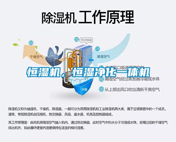 恒濕機，恒濕凈化一體機