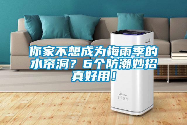 你家不想成為梅雨季的水簾洞？6個防潮妙招真好用！