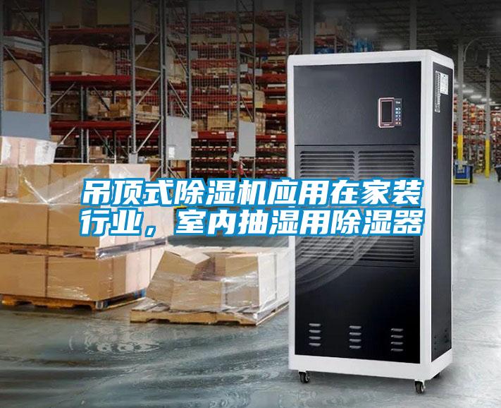 吊頂式除濕機應用在家裝行業，室內抽濕用除濕器