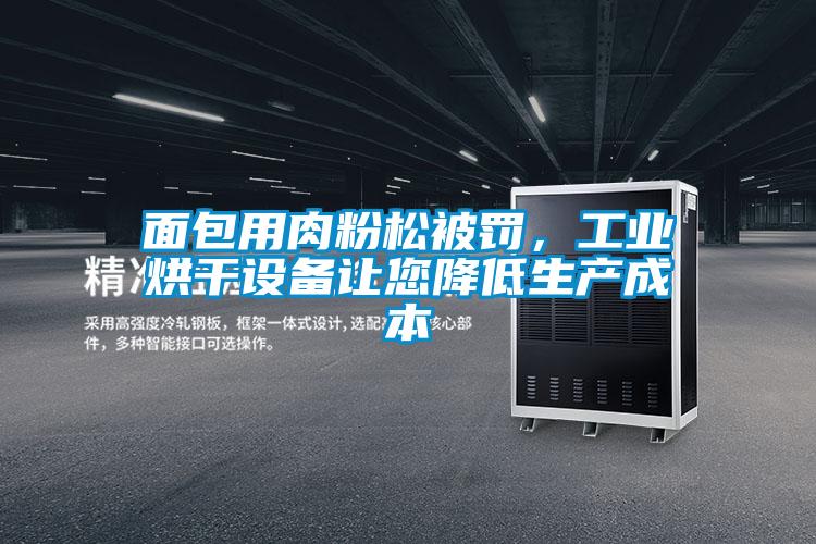 面包用肉粉松被罰，工業烘干設備讓您降低生產成本