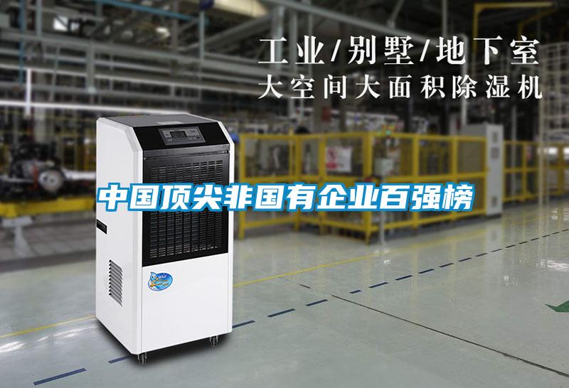 中國頂尖非國有企業百強榜
