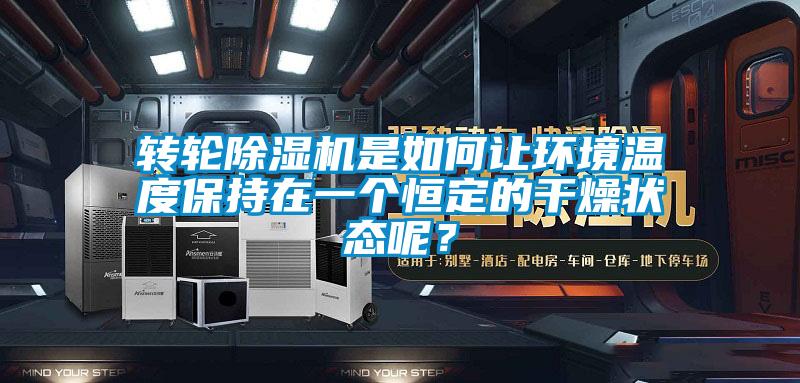 轉輪除濕機是如何讓環境溫度保持在一個恒定的干燥狀態呢？